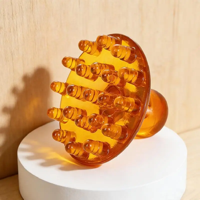 Pink Brown Massage Brushes For Body Meridian Home Beauty Salon - Image 6