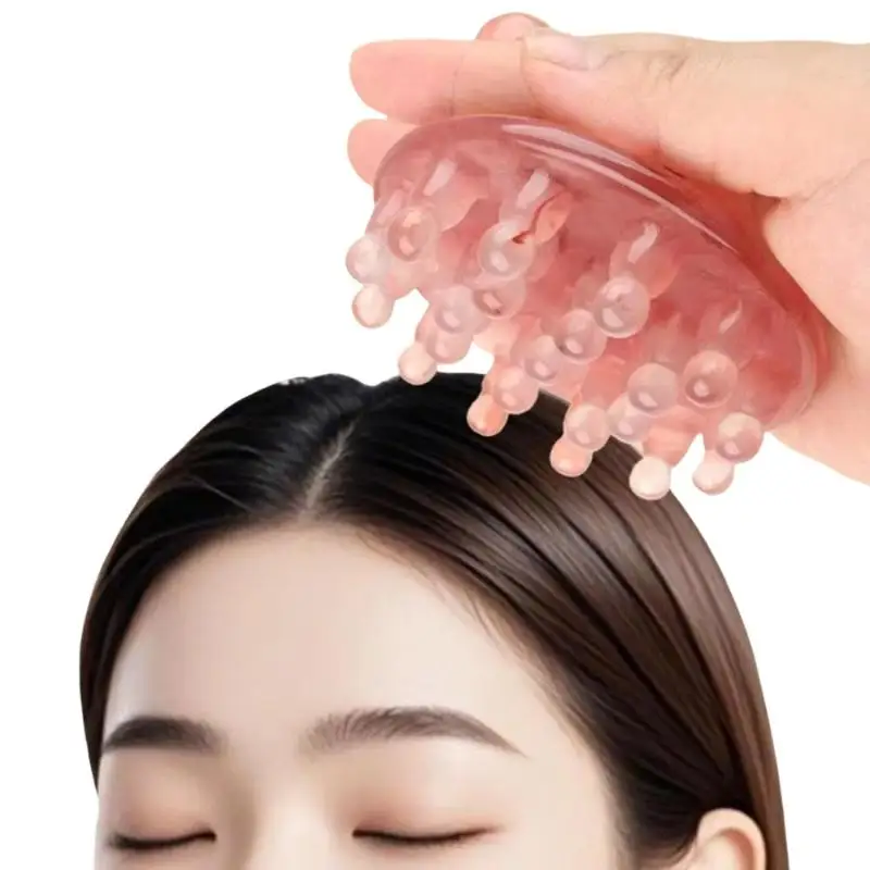 Pink Brown Massage Brushes For Body Meridian Home Beauty Salon - Image 5