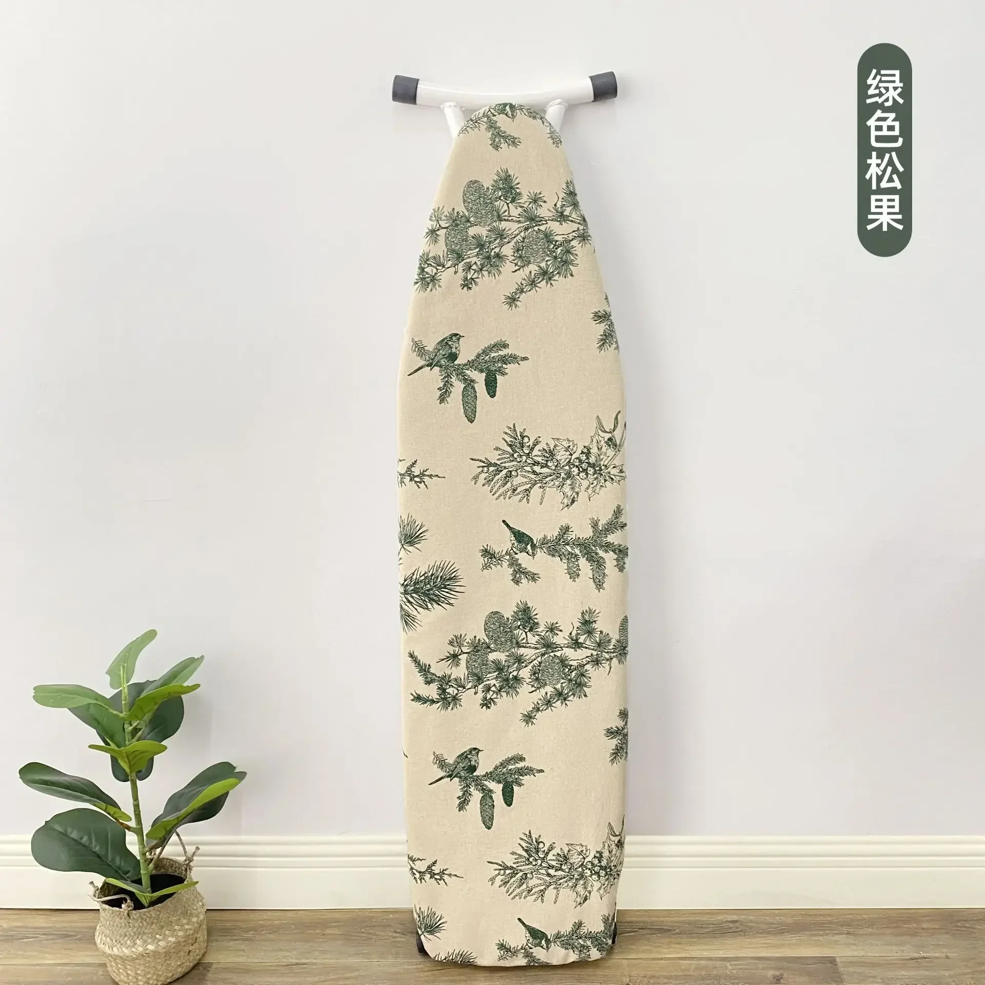Plant Series Padded Ironing Board Cover Replacement Ultra Thick Fitted Heat Retaining For Long Periods Of Use Only cover - Image 2