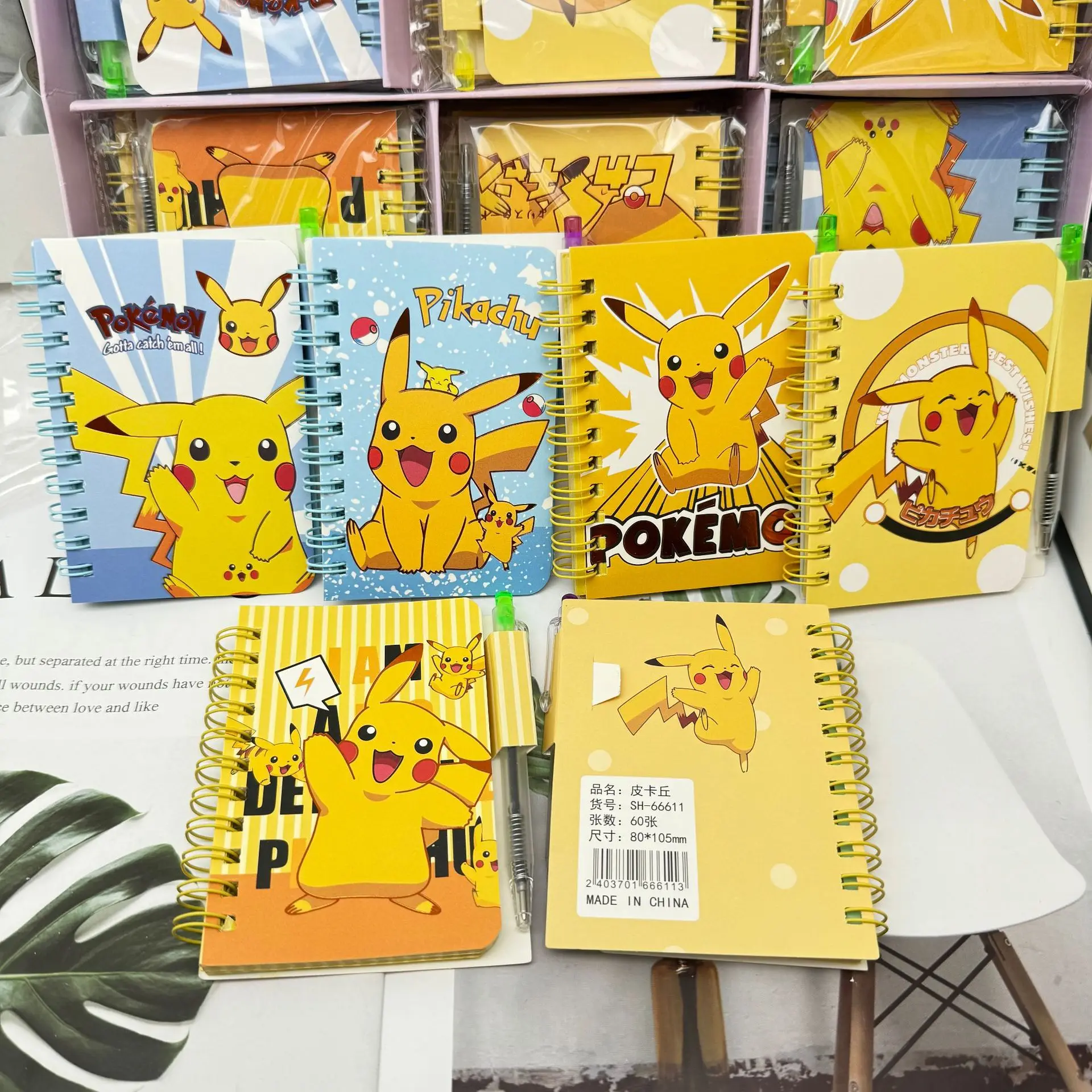 Pokemon Pikachu Notebook Cute Cartoon School Supplies Portable Diary Fashion Office Supplies Coil Book Children Holiday Gift - Image 4