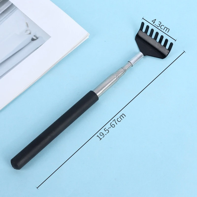 Portable Extendable Back Scratcher Stainless Steel Telescoping Back Scratcher Tool Telescopic Back Scratching Tool Massage Gift - Image 5
