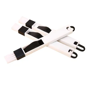 Portable Two-in-one Cleaning Brush Multifunctional Door and window Keyboard Groove Cleaner Dust Shovel Window Rail Cleaning Tool