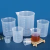 Portable with Scale for Kitchen Laboratory Test Transparent Thickened Measuring Cup Mixing Cups Graduated Cylinder Beaker