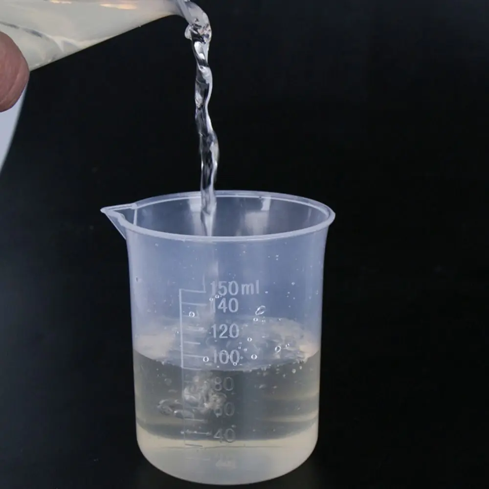Portable with Scale for Kitchen Laboratory Test Transparent Thickened Measuring Cup Mixing Cups Graduated Cylinder Beaker - Image 6