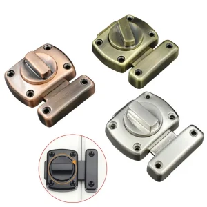 Professional Home Security Rotatry Switch Door Bolt Sliding Door Lock Gate Latch Door Latch