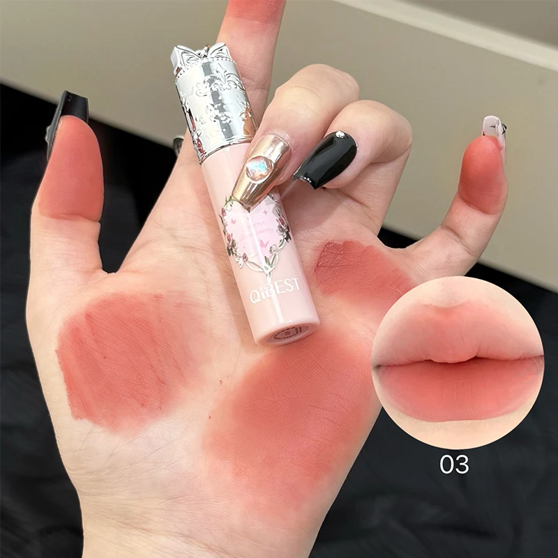 QIBEST Matte Liquid Lipstick Moisturizing Lipgloss Long Lasting Lip Mud Soft Mist Silky Lip Stain Tint Natural Waterproof Makeup - Image 5