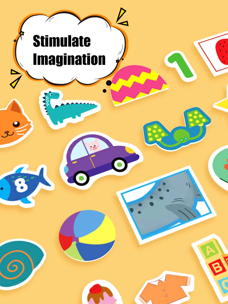 Quiet Book Children Toy My First Busy Kids Book Montessori Mathematical English Paste Sticker Matching Puzzle Game Education Toy - Image 5