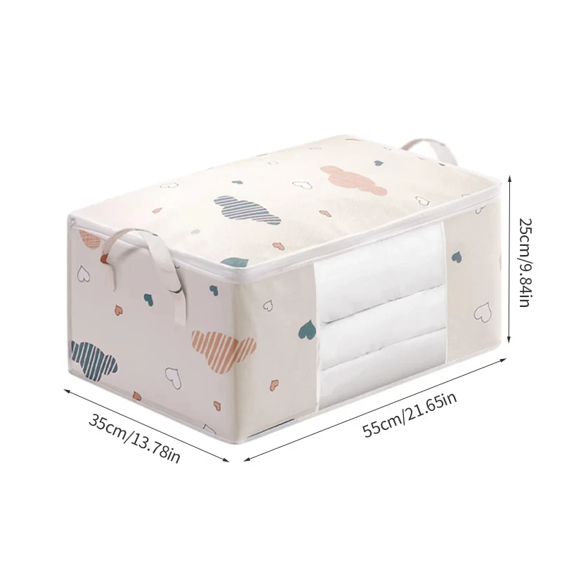 Quilt Storage Bag Multi-functional Dustproof Moistureproof Large-capacity Clothes Storage Bag Home Moving Organising Bag - Image 6