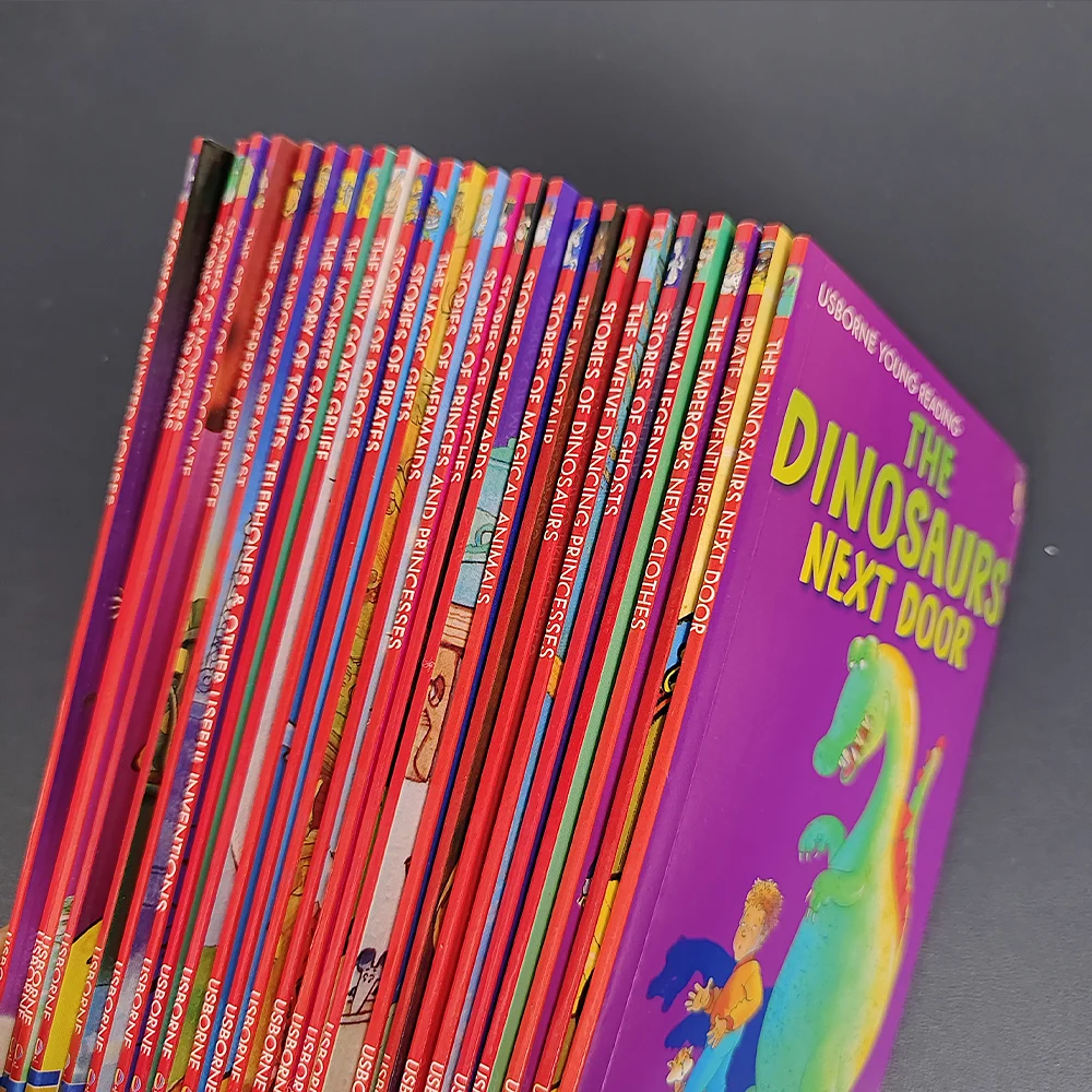 Random 10 Book The Usborne Reading Collection Stage 3 English Book Child Kids Word Sentence Fairy Tale Book In English - Image 5