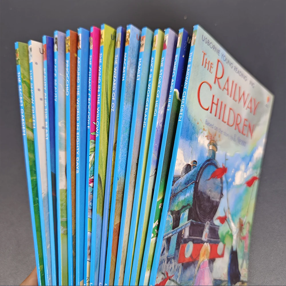 Random 10 Book The Usborne Reading Collection Stage 3 English Book Child Kids Word Sentence Fairy Tale Book In English - Image 6
