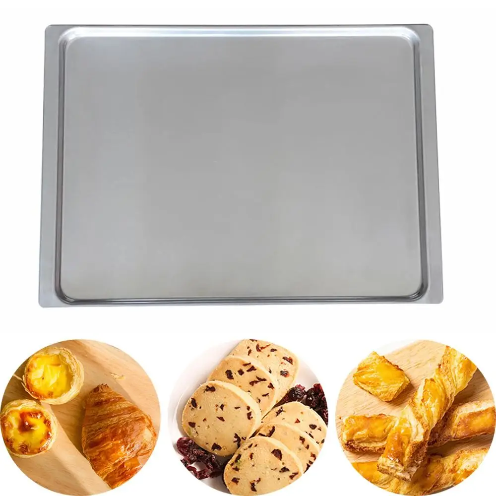 Rectangular Tray New 315*435mm Baking Tray Non-stick Aluminum Alloy Baking Pan Even Heating Bread Cake Tray Oven Tray