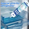 Refrigerator Repair Glue 25ML Cold Resistant Waterproof Adhesive for Fridge Drawer Door Seal Quick Drying for Plastic Glass