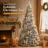 Retractable Christmas Treewith LED and Decorations High-end Integrated Christmas Tree 1.2M To 1.8M Family Christmas Party Decor