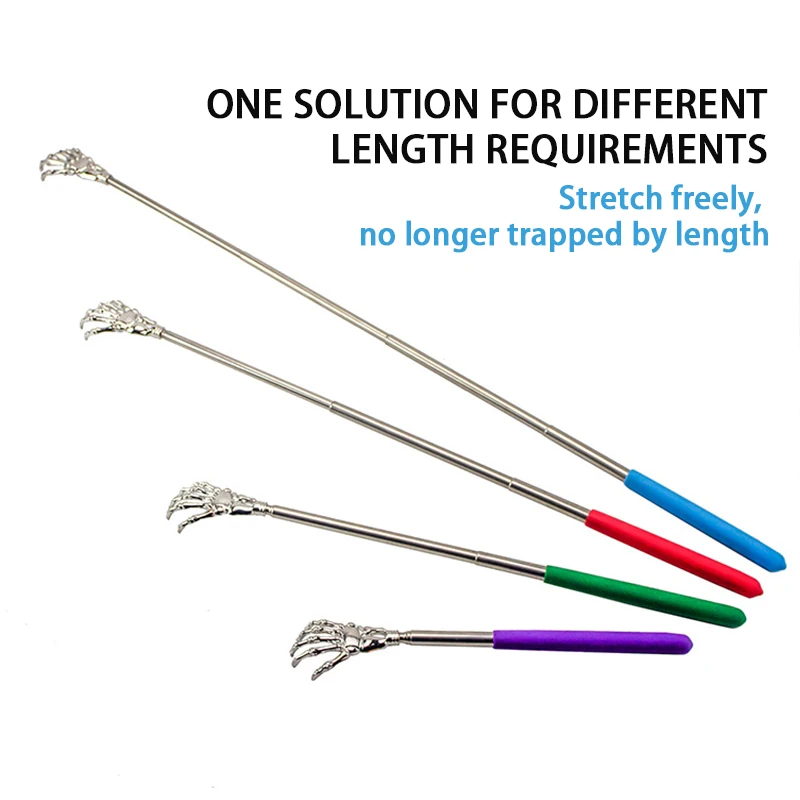 Retractable Stainless Steel Claw Massager For Back Massage Promotion Tools Blood Circulation Relax Health Back Scratcher Tool - Image 3