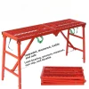 Round Tube Decoration Stool Folding Thickened Portable Mobile Scaffolding Construction High Stool Lifting Platform