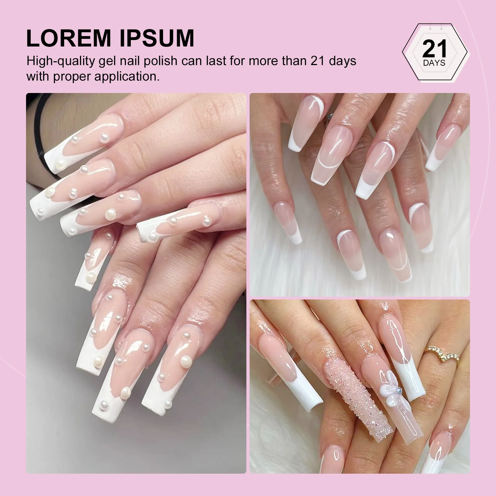 SAVILAND 10ml White Gel Nail Polish French Extension UV LED Gel French Tip Nail Art Nail Supplies For Manicure Nail Art Starter - Image 4