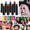 Sexy Matte Yellow Lipstick Long Lasting Non Fading Non-stick Cup Solid Lip Gloss Christmas Halloween Party Lips Makeup Cosmetics