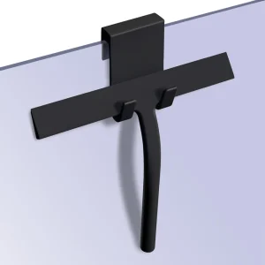 Silicone Rubber Blade Shower Squeegee Stainless Steel with Silicone Blade Window & Car Squeegee for Shower, Glass, Window
