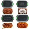 Silicone Toaster Tray, Non-Stick Kitchen Oven Bread Tray, Suitable for Banana Bread, Sandwiches, Pound Cakes and Meat Patties