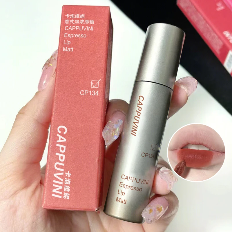 Single Velvet Matte Mist Lip Gloss,Waterproof Non-Stick Cup Lip Glaze Smudge Proof Not Fade Liquid Lipstick - Image 2