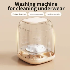 Small Washing Machine for Underwear Children's Clothes mini Washer fully automatic Portable Washing Machine with Spin Dryer 220V