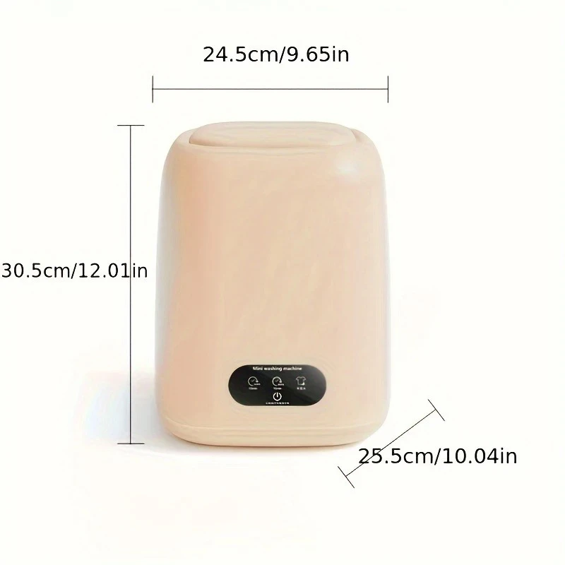 Small Washing Machine for Underwear Children's Clothes mini Washer fully automatic Portable Washing Machine with Spin Dryer 220V - Image 5