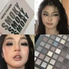 Smoky 42-Color Eyeshadow Palette, Matte Pearl Glitter Highlight, Waterproof Long Lasting Fine Texture Daily Eye Makeup