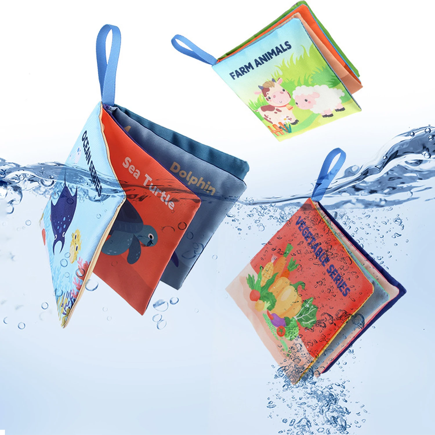 Soft Baby Books toys Montessori 3D Touch Feel High Contrast Cloth Book Sensory Early Learning games for kids Educational toys - Image 5