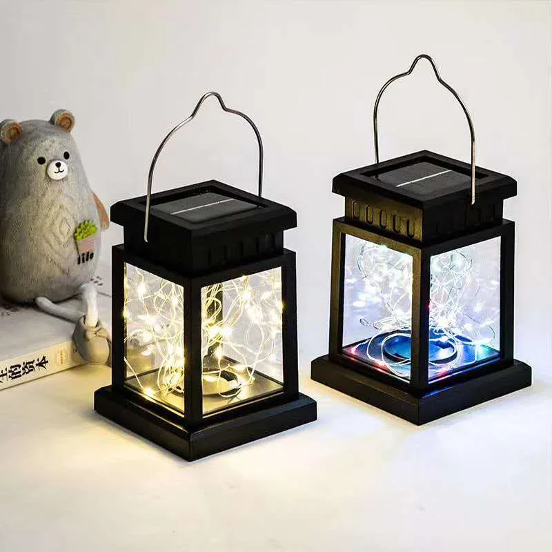 Solar LED Lantern Outdoor Hanging Candle Lights Floor Panel Candle Patio Indoor Balcony Birds Decoration Lighting For Garden - Image 5