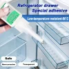 Special glue for refrigerator, super glue, plastic glue, refrigerator seal, transparent, low temperature tolerance, antifreeze.