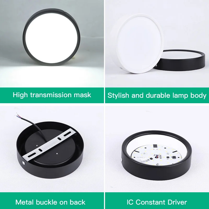 Spot Led Ceiling Light 220V Surface Mounted Downlight Led Indoor Lighting for Living Room Kitchen Ceiling Lamp LED Spotlight - Image 4