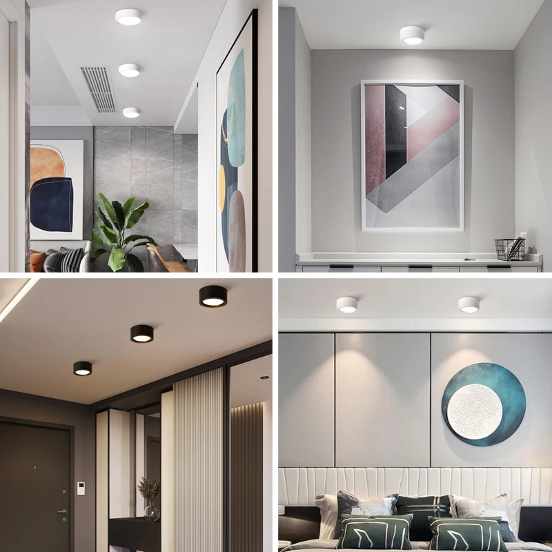 Spot Led Ceiling Light 220V Surface Mounted Downlight Led Indoor Lighting for Living Room Kitchen Ceiling Lamp LED Spotlight - Image 6