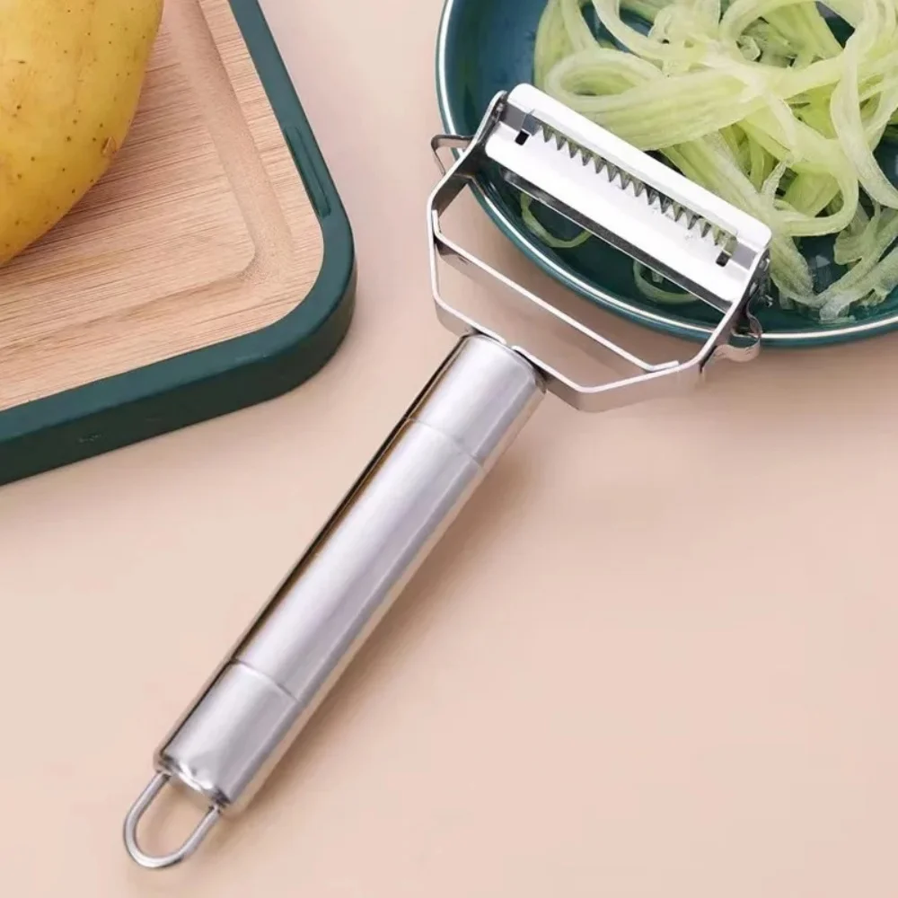 Stainless Steel Multi-function Vegetable Peeler Cucumber Carrot Fruit Cutter Julienne Peeler Potato Carrot Grater Kitchen Tool