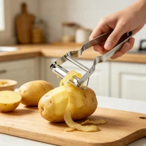 Stainless Steel Peeler 1/5Pcs Pack for Vegetable Fruit Potato Carrot Slicer Ergonomic For Home Restaurant Kitchen