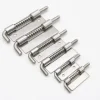 Stainless Steel Spring Loaded Door Lock Bolts Padlock Clasp Catch Lock Door Latch Anti-theft Sliding Bolts Lock Home Hardware