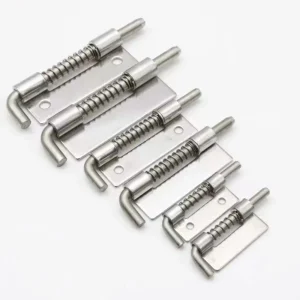 Stainless Steel Spring Loaded Door Lock Bolts Padlock Clasp Catch Lock Door Latch Anti-theft Sliding Bolts Lock Home Hardware