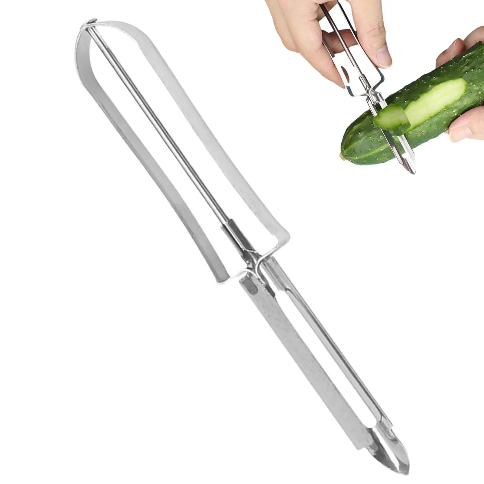 Stainless Steel Vegetable Peeler Potato Peeling Hand Multifunctional Peeling Slicer Tool Kitchen Carrot Potato Fruit Gadgets