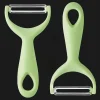 Stainless steel peeler with PP handle, potato and household vegetable and fruit peeler, fruit knife, kitchen utensils