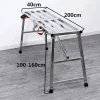 Steel scaffolding, foldable ladder, home decoration construction frame, construction workbench, portable elevated platform