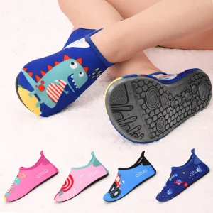 Summer Kids Swimming Beach Barefoot Water Shoes Children Light Wader Fishing Sea Shoes Quick-Dry Boys Girls Aqua Shoes