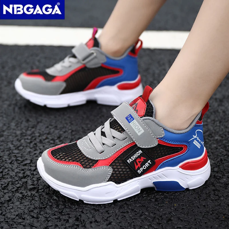 Summer Single Net Breathable Boys Sport Shoes Children Sneakers Rubber Leisure Trainers Casual Kids Sneakers - Image 6
