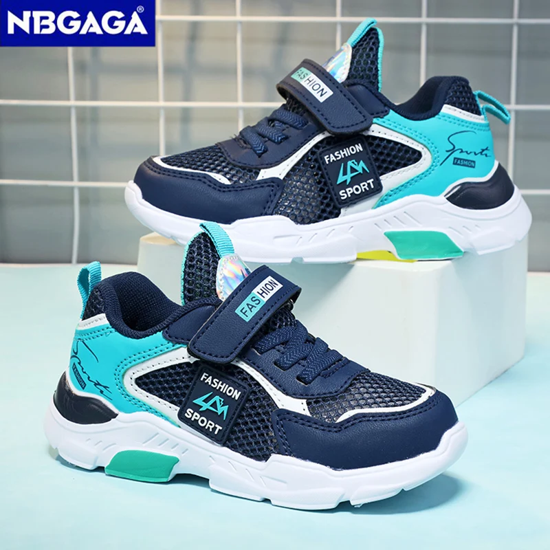 Summer Single Net Breathable Boys Sport Shoes Children Sneakers Rubber Leisure Trainers Casual Kids Sneakers - Image 3