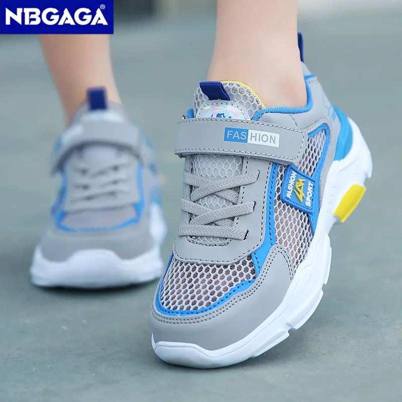 Summer Single Net Breathable Boys Sport Shoes Children Sneakers Rubber Leisure Trainers Casual Kids Sneakers - Image 5