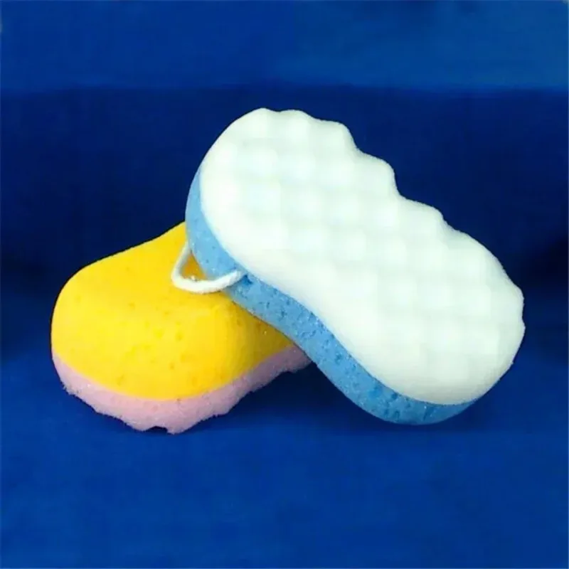 Summer Soft Bristle Exfoliating Body Sponge Gentle Skin Polish Massage Tool for Shower Bath & Body Care Essentials - Image 3
