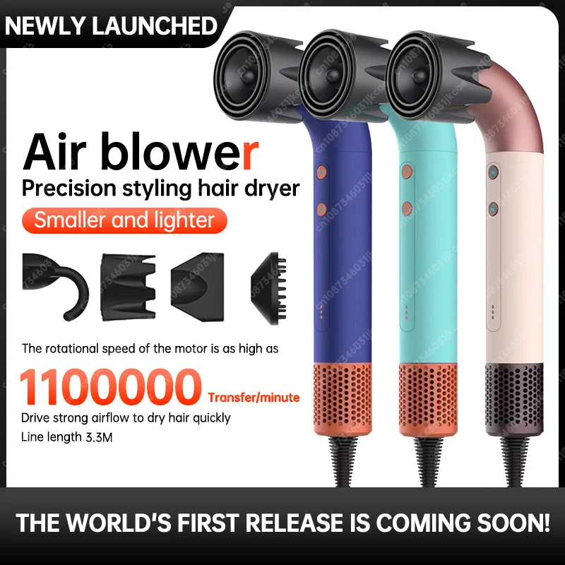Super Hair Dryer Leafless Hair dryer Personal Hair Care Styling Negative Ion Tool Constant Anion Electric Hair Dryer For Dyson