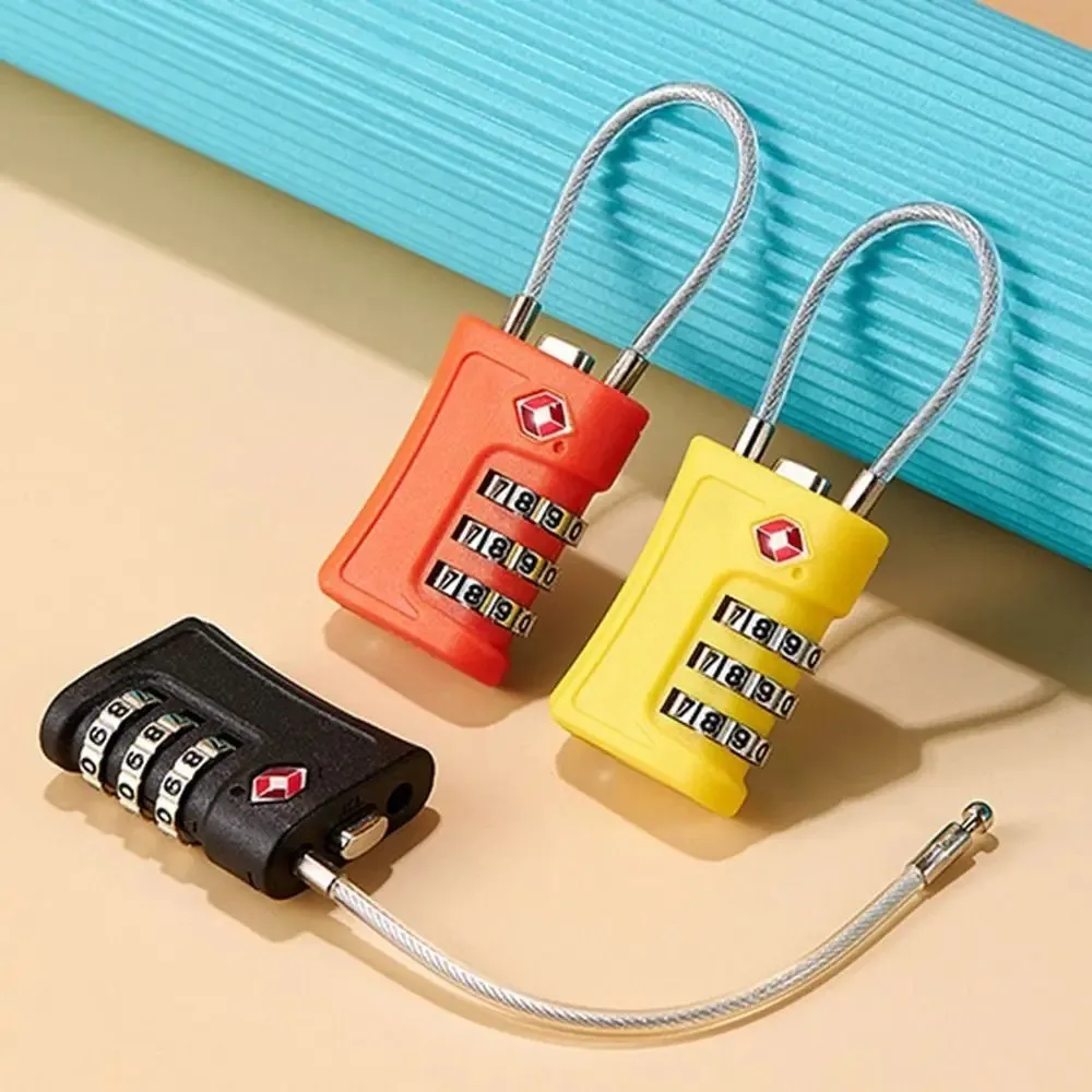 TSA Customs Lock 3 Digits Travel Password Changeable Lock Digital Lock Zinc Alloy Suitcase Luggage Anti-theft Lock for Airplane - Image 5