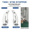 TX80/90 Limit Switch Distribution Cabinet Folding Hinge Stainless Steel Limit Device Support Pole Mechanical Cabinet Door