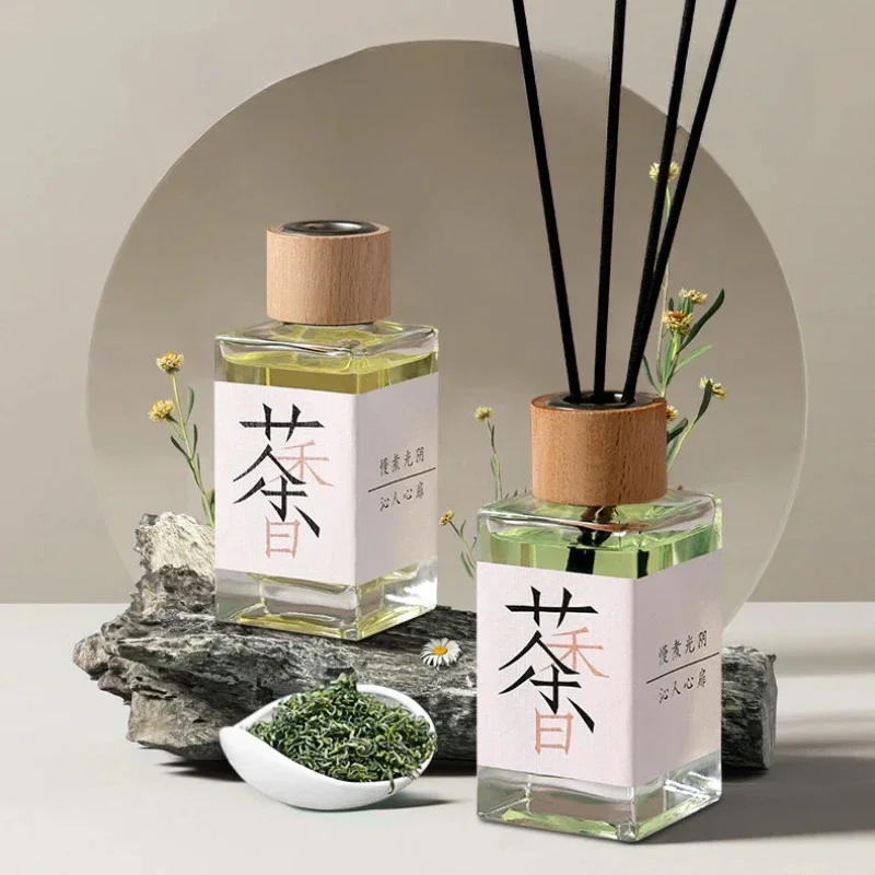 Tea Fragrance Fire-free Aromatherapy Indoor Long-lasting Wardrobe Fire-free Essential Oil Ornaments for Home - Image 3