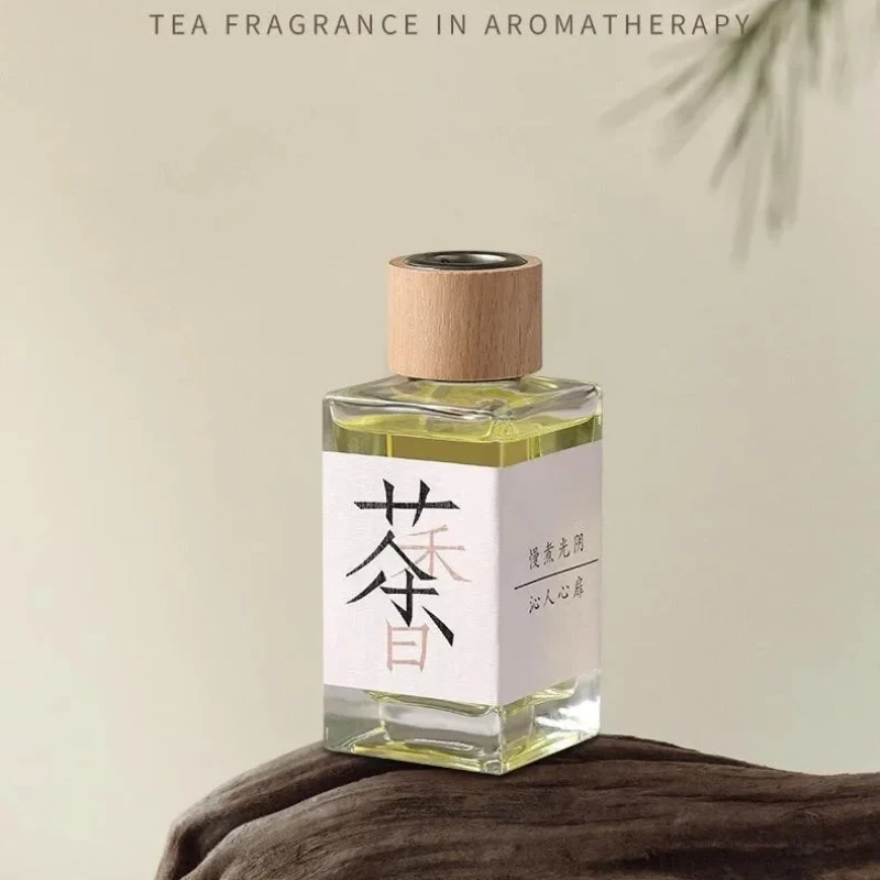 Tea Fragrance Fire-free Aromatherapy Indoor Long-lasting Wardrobe Fire-free Essential Oil Ornaments for Home - Image 6