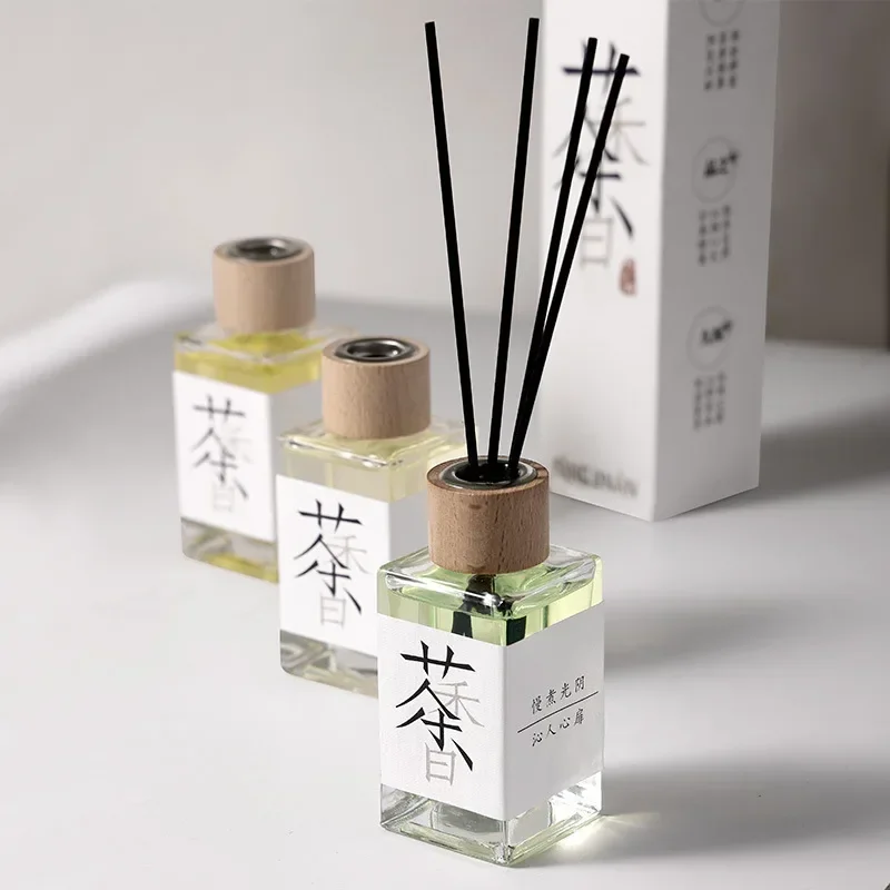 Tea Fragrance Fire-free Aromatherapy Indoor Long-lasting Wardrobe Fire-free Essential Oil Ornaments for Home - Image 4